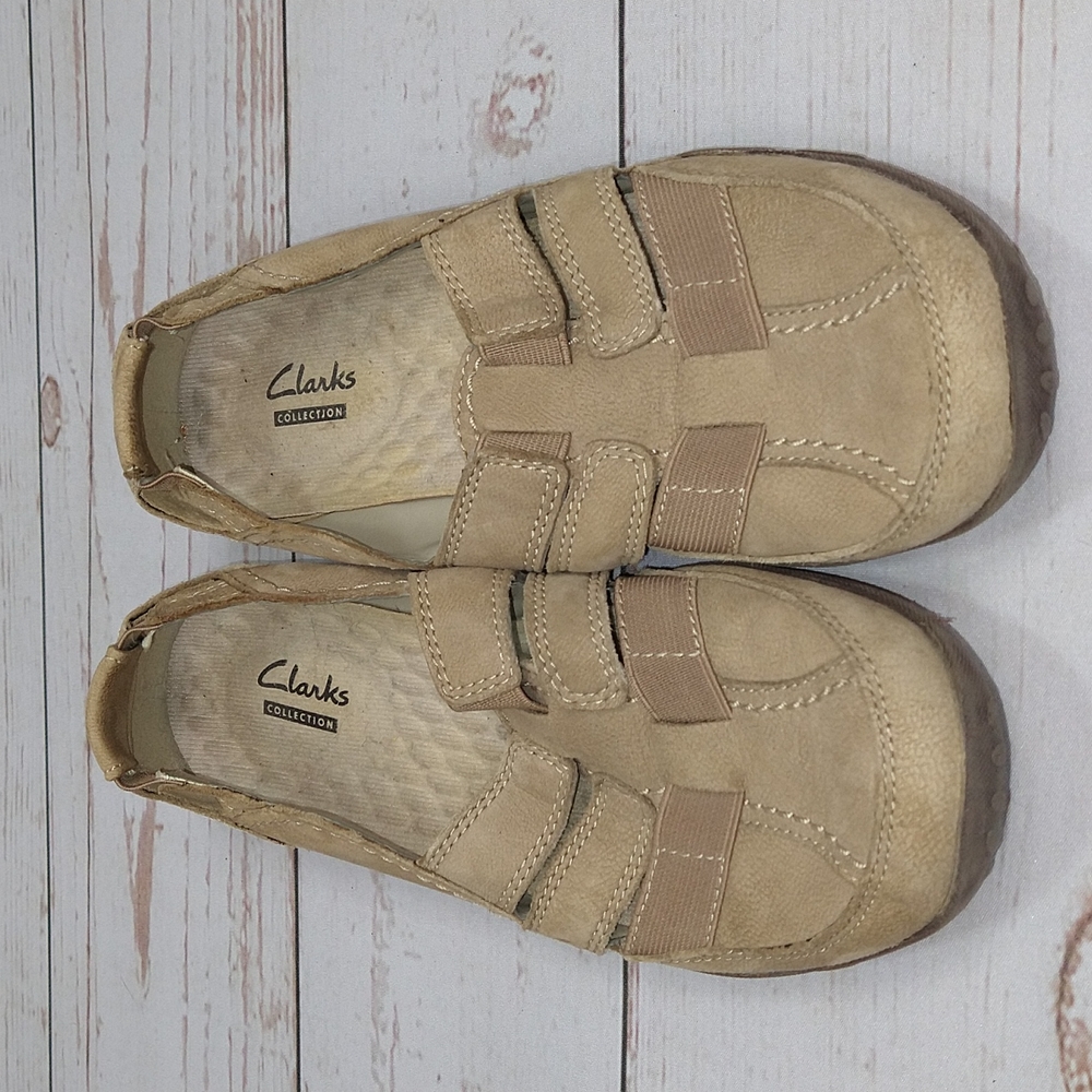 Clarks Collection Slip on Shoes, Sz 8.5